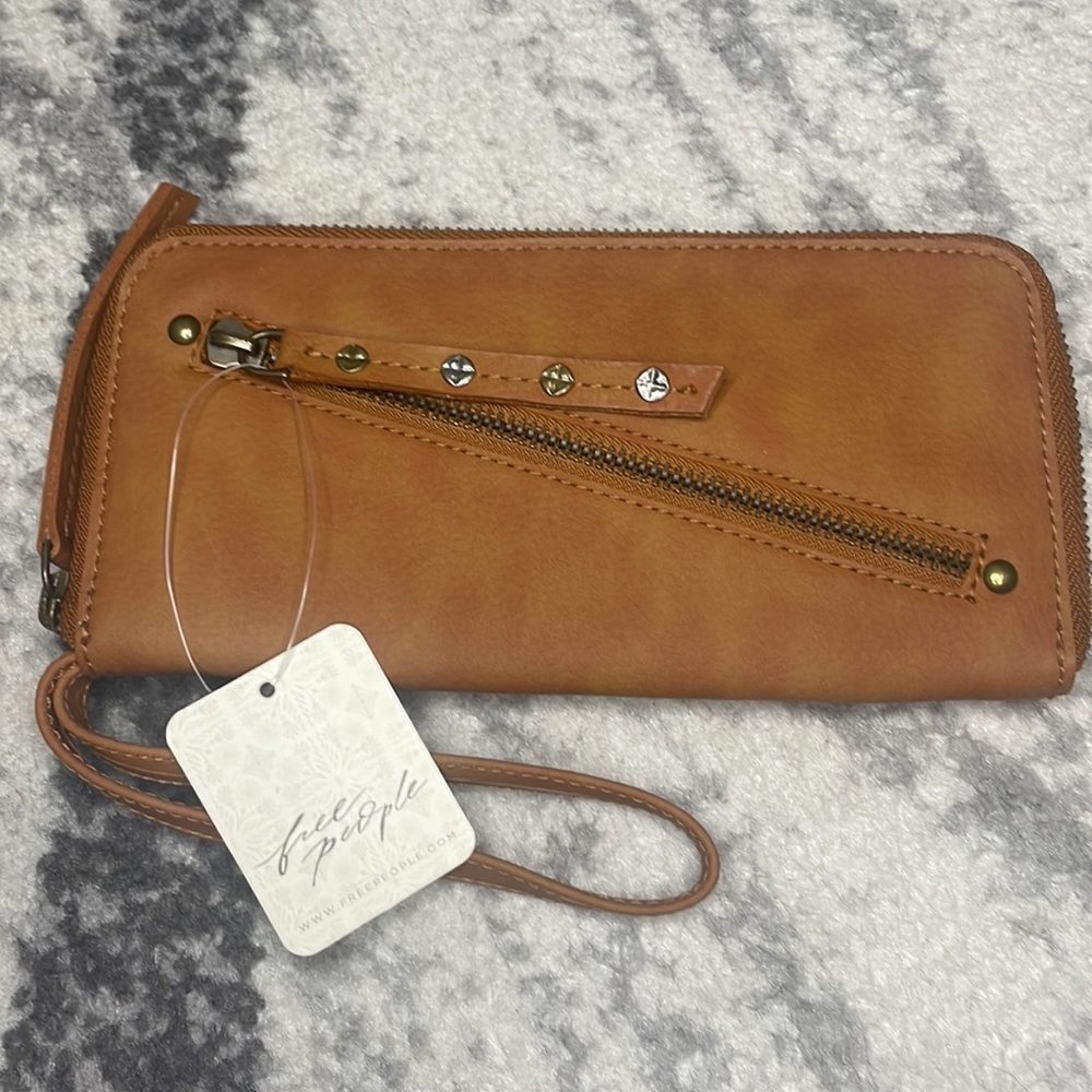 NWT Free People Vegan Leather Wallet